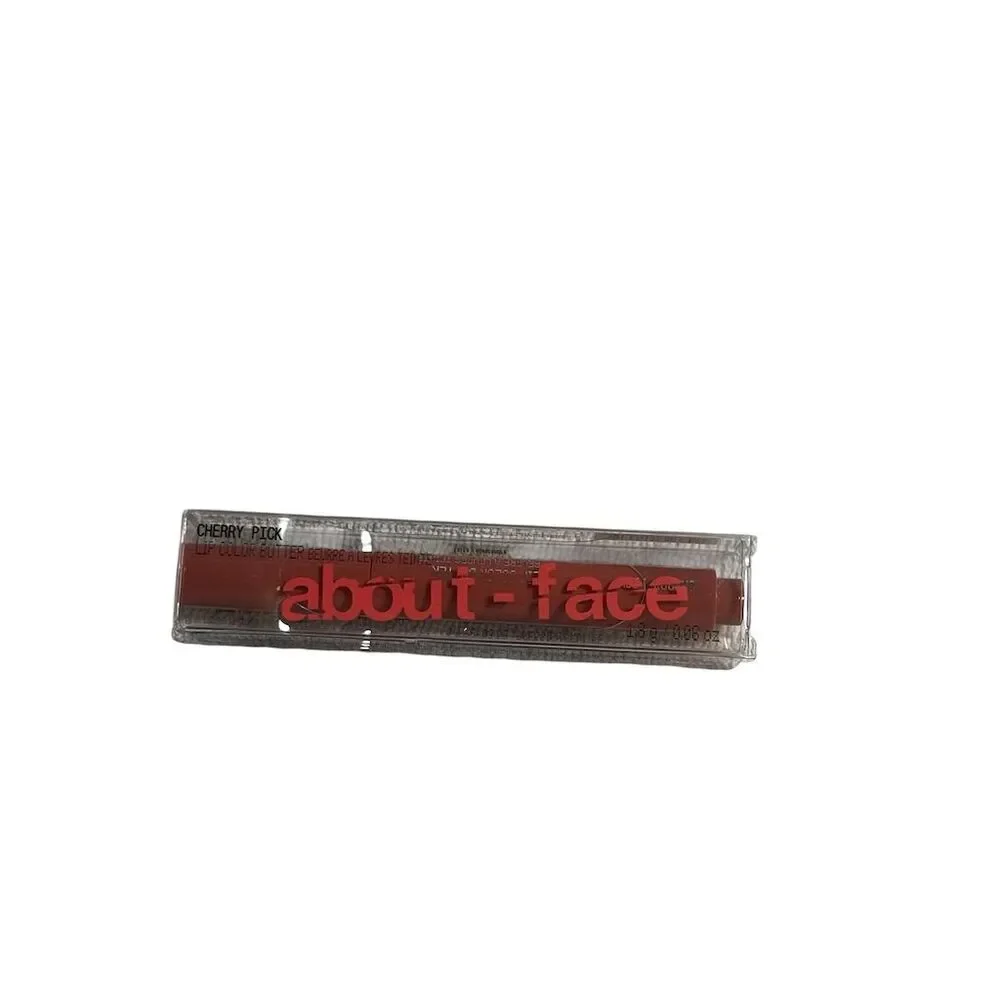 about-face Cherry Pick Lip Color Butter Juicy Squeeze Glossy Balm in GUAVA CRUSH